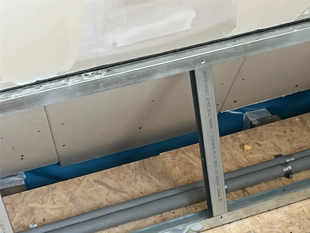 Trockenbauwand uw und cw profil